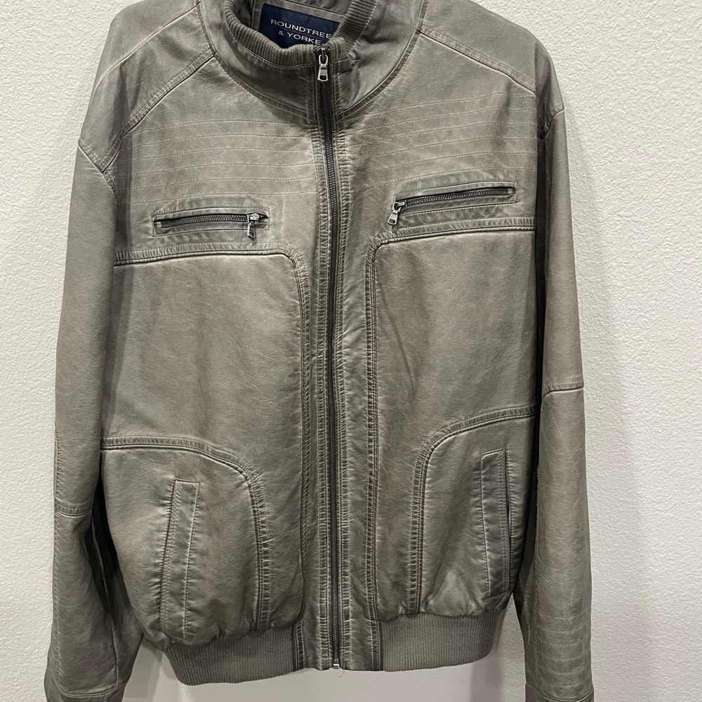 Roundtree & Yorke Moto Jacket – XXL – Imitation Leather